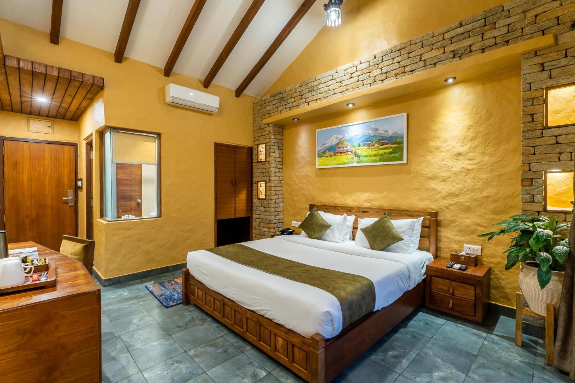 Bar Peepal Resort Pokhara Dış mekan fotoğraf Deluxe Room