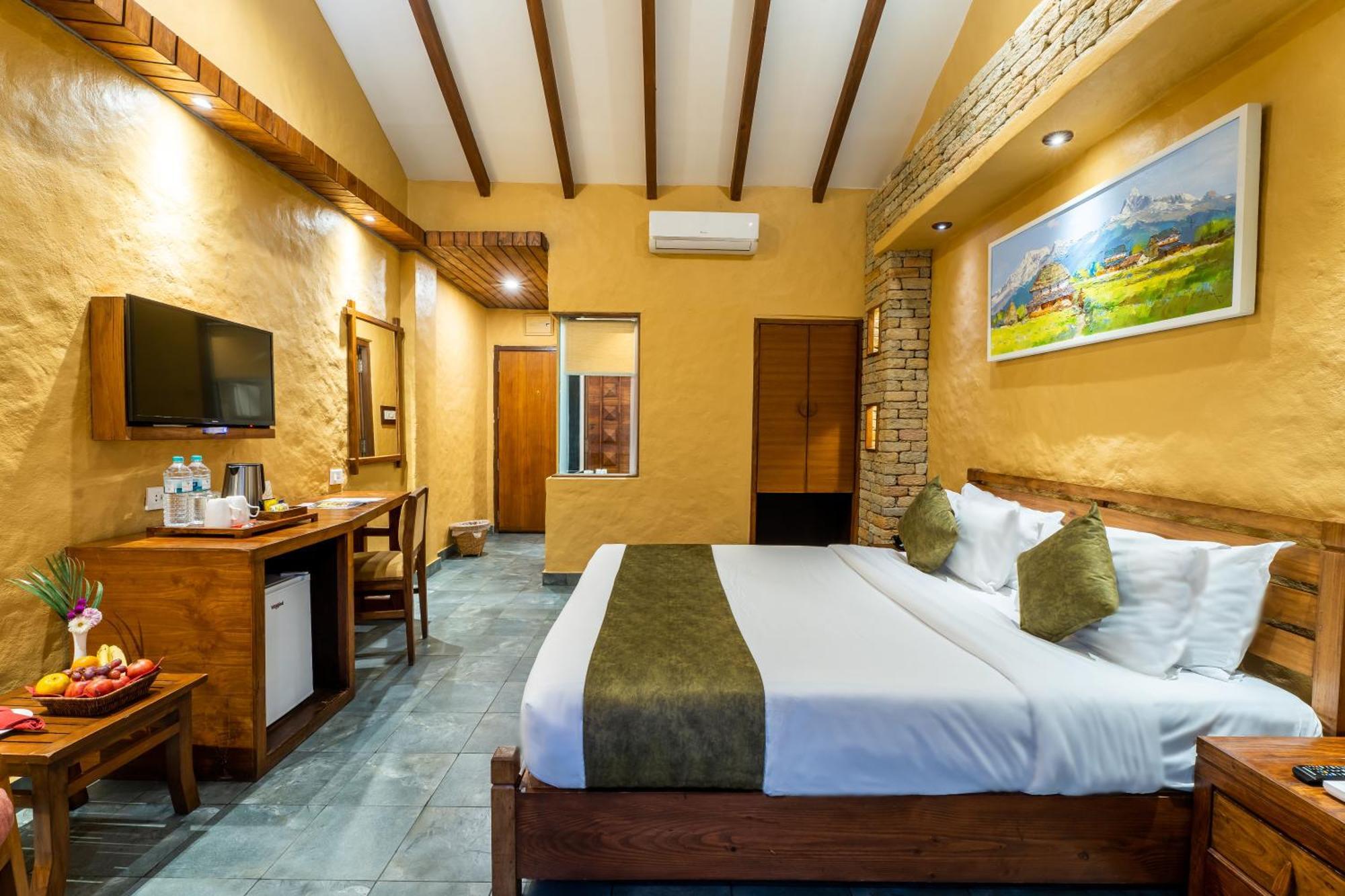 Bar Peepal Resort Pokhara Dış mekan fotoğraf Deluxe Room
