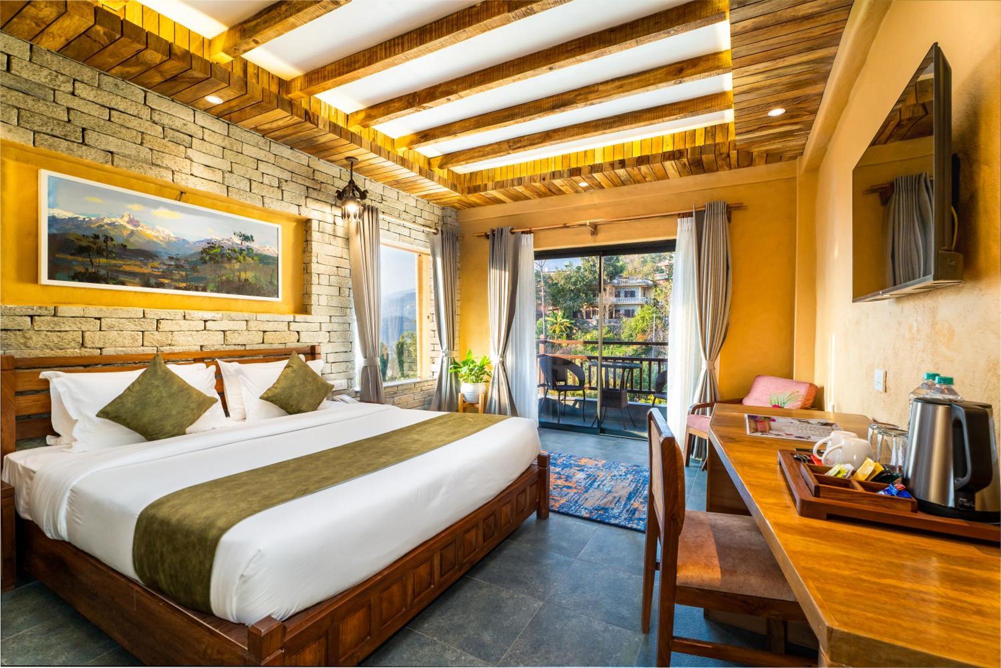 Bar Peepal Resort Pokhara Dış mekan fotoğraf Deluxe Room